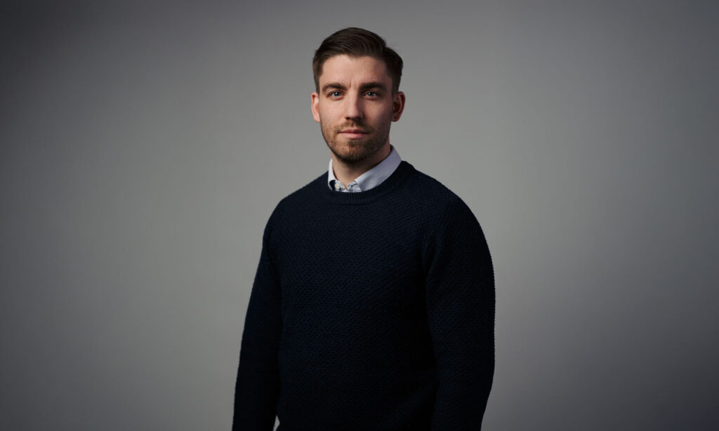 Medlem i ledningsgruppen, en man